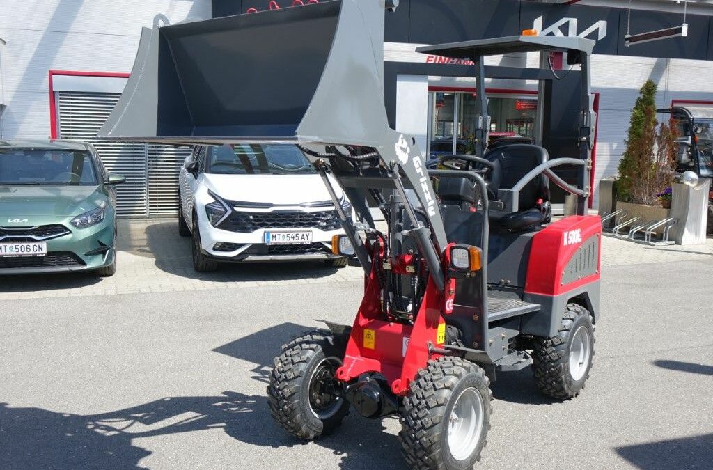 Grizzly K500E Elektro Hoflader mit 550kg Hublast