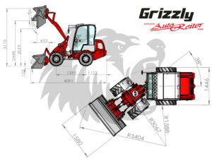 810 Detail Grizzly Hoflader Auto Reiter Fohnsdorf