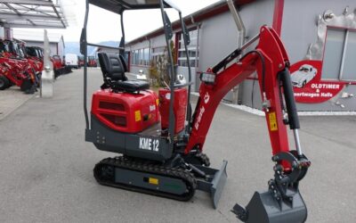 Grizzly KME 12 Minibagger mit Euro 5-Motor